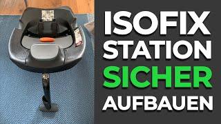 ISOFIX Base einbauen (Cybex Q-Fix Babyschale)