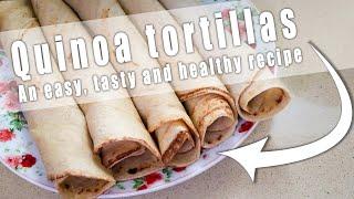 QUINOA TORTILLAS *gluten free * no oil*