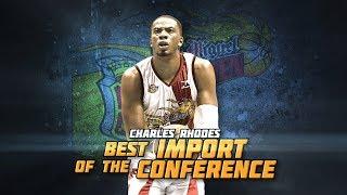 Charles Rhodes is Best Import of the Conference | PBA Commissioner’s Cup 2017