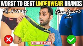 TOP 10 UNDERWEAR BRANDS FOR MEN IN INDIA 2024 🩲 | SOFTEST & BEST Men's Underwear Guide | ANKIT TV