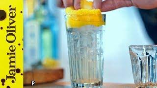 Tom Collins Cocktail With A Spring-time Twist