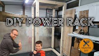 Power Rack DIY Build UK | Episode 1 | Huson DIY