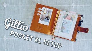 Pocket Planner Setup (vintage floral theme) | Gillio Pocket XL Compagna