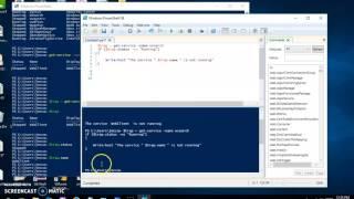 PowerShell  Start/ stop service automation script - Part 1