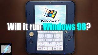 Installing WINDOWS 98 on a Nintendo 3DS but it Goes Terribly Wrong