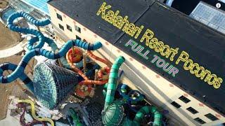 Kalahari Resort Poconos Full Tour | Two Bedroom Suite | Waterpark | Restaurants