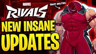 Marvel Rivals Released New HUGE UPDATES! New Map Teased, Juggernaut Abilities & More