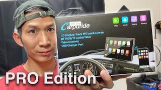 Carpuride 9 Inch Pro (W901 Pro) Wireless Apple CarPlay and Androidauto