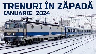 Trenuri in zapada-Winter short film with trains-Winterkurzfilm mit Zügen