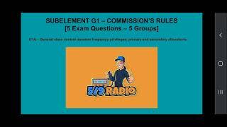 2023-2027 General Class Question Pool  Video 1 #hamradio #hamharder