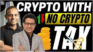 Crypto with no crypto tax in India? | Bitcoin tax saving strategy? | How to trade in Delta Exchange