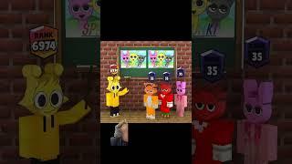 Singing challenge to level up rank with Oren, Raddy, and Pinky #fnaf #roblox #foxy #minecraft #memes