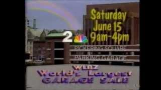 RETRO '90's TV IN MAINE: 1991 WLBZ Worlds Largest Garage Sale