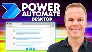 Extract Multiple Web Pages with Power Automate Desktop - Full Tutorial