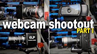 Web Cam Shootout!! Comparing 4 different webcams.