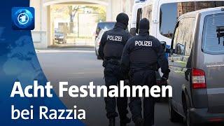 Razzia gegen mutmaßliche Rechtsterroristen