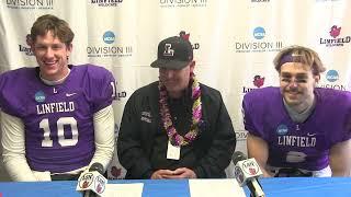 Linfield Football Postgame Press Conference: 2024 NCAA DIII Football Championship - Round 2