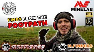 Surprising Finds From The Footpath I Minelab Manticore I Metal Detecting UK I UK History Finders