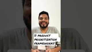 11 Product Prioritization Frameworks #shorts