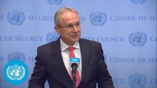 General Assembly President on Intl Peace and Security - Media Stakeout (14 December 2022)