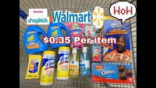 Walmart Ibotta Deals| $0.35 Per Item| Mid Week Marker Bonus...