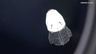 SpaceX Dragon docking with ISS