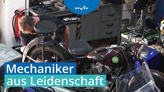 Motorradschrauber bringt alte Zweiräder zum Laufen | MDR um 4 | MDR