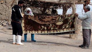 Shaking house before Nowruz:  nomadic life in Iran