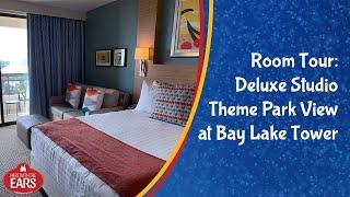 Bay Lake Tower - Deluxe Studio Theme Park View - Room Tour