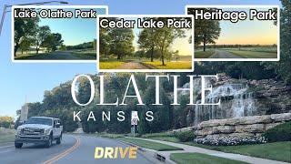 Olathe, Kansas Drive Including 3 Parks!