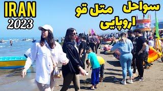 IRAN Today 2023 Vlog. Walk With Me in North Iran. Motel Qu Beach. شمال ایران ولاگ nowruz 1402.