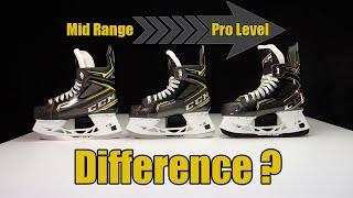 Pro level hockey skates vs models below - CCM AS3 Pro v AS3 v 9380 What is the REAL difference