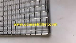 stainless steel baking tray with cooling rack