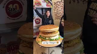 Duniya ka Sabse Bada BURGER | Chahat Anand #shorts