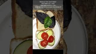 Vegetable Sandwich with Cream Cheese