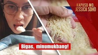 Hilaw na bigas, minumukbang?! | Kapuso Mo, Jessica Soho