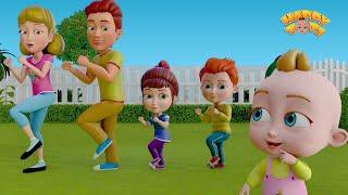 Walking Walking Song | Nursery Rhymes | Happy Tots