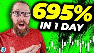EPIC Short Squeeze +695% in 1 Day (70 cents to $5.48)