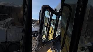 Operator View Of A Huge Caterpillar Wheel Loader On Mines!