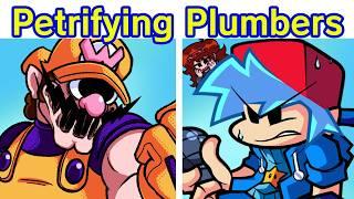 Friday Night Funkin' VS Wario - Petrifying Plumbers DEMO | The Power Star Archives (FNF Mod)