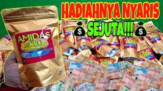 VIRAL!!! HADIAHNYA NYARIS SEJUTA!!! UNBOXING SNACK AMIDAS BERHADIAH UANG!!!