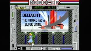 Robocop "Data East" - [Atari ST] Longplay (1989)