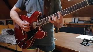 Johnny B Goode -  Johnny Winter Cover guitar  by Tommy