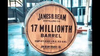 James B. Beam Distilling Co. Fills 17 Millionth Barrel of Bourbon