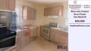 Homes For Sale Monroe MI $69900 806-SqFt 2-Bdrms 1-Full Baths on 0.17 Acres