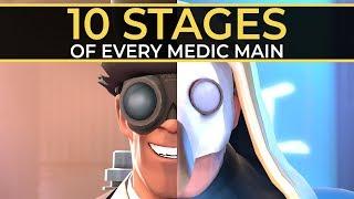 The 10 Stages of Every Medic Main