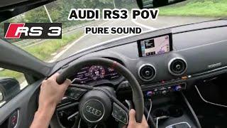 Audi RS3 Stage 1 POV Pure Sound