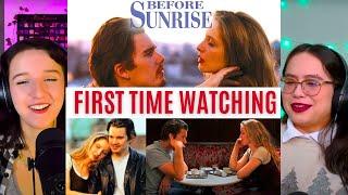 the GIRLS REACT to *Before Sunrise* SO BEAUTIFUL!! (First Time Watching) Classic Movies
