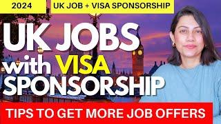[NEW] Jobs in UK with Visa Sponsorship 2024  | UK Companies offering Visa Sponsorship