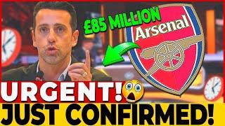 OH MY! THIS CAUGHT EVERYONE BY SURPRISE!EDU GASPAR HAS JUST CONFIRMED IT! ARSENAL  NEWS